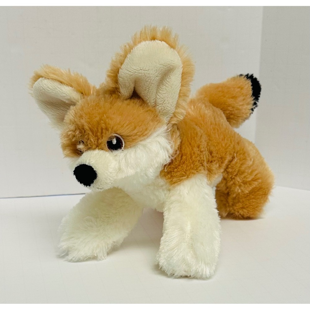 Aurora Eco Nation Fennec Fox 8" Tan White Stuffed Animal Plush Toy 2025